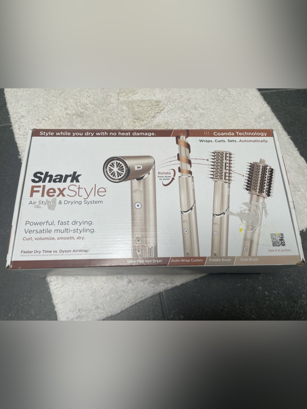 FlexStyle Men’s Air Styling & Drying System – Champagne